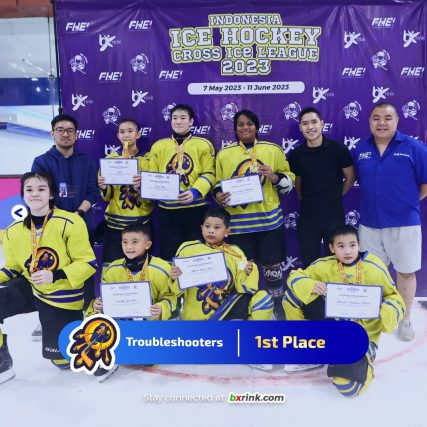 Congratulations to all participant in Indonesia Ice Hockey Cross Ice League 2023